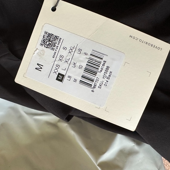 Love Bonito Hermione Padded Knot Back Dress - Picture 6 of 6